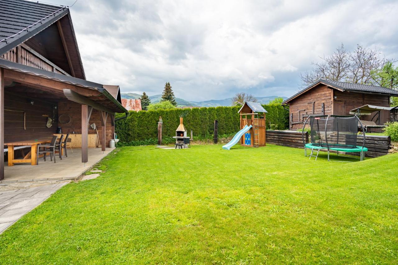 Villa Drevenica Emilka, 5 Min Restauracia, Z Terasy Vyhlad Na Kralovu Holu A Polomske Ocko, Gril, Ohnisko, Kotlik à Brezno Extérieur photo