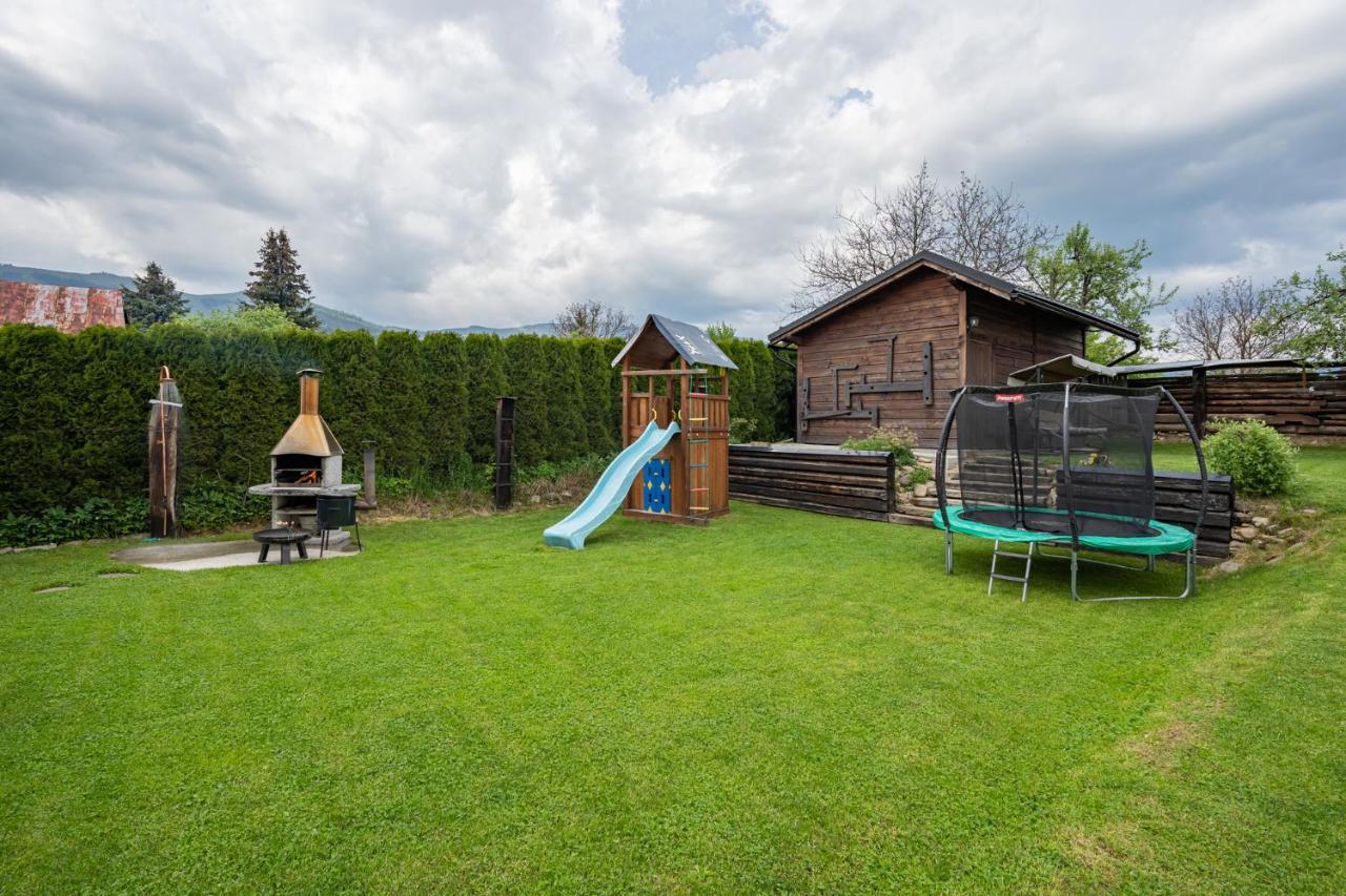 Villa Drevenica Emilka, 5 Min Restauracia, Z Terasy Vyhlad Na Kralovu Holu A Polomske Ocko, Gril, Ohnisko, Kotlik à Brezno Extérieur photo