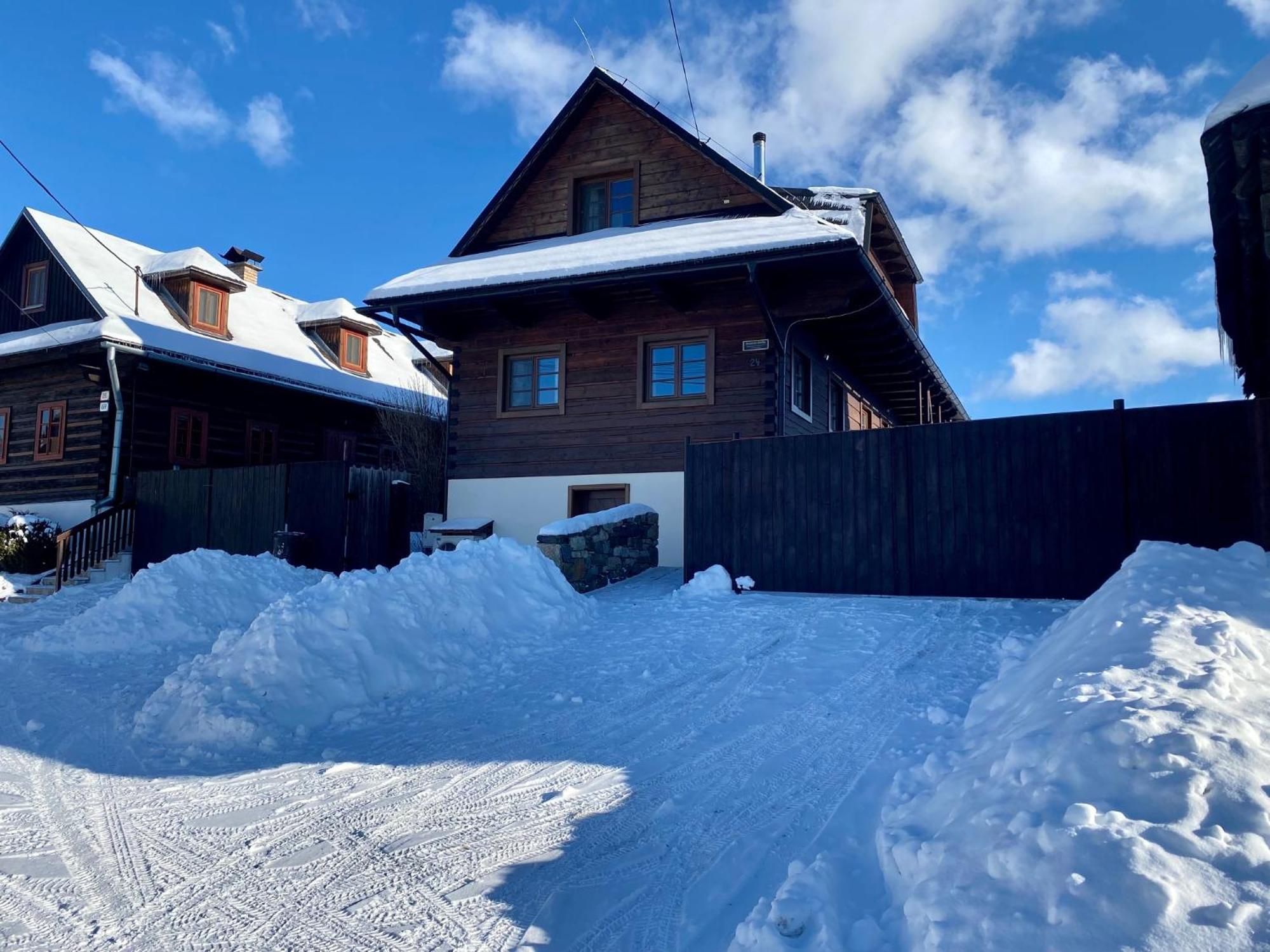 Villa Drevenica Emilka, 5 Min Restauracia, Z Terasy Vyhlad Na Kralovu Holu A Polomske Ocko, Gril, Ohnisko, Kotlik à Brezno Extérieur photo